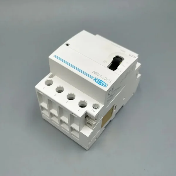 Tomzn TOCT1-63M 4P 63A 2NC 2NO 220V Din rail ac Modular contactor Tomzn Contacto