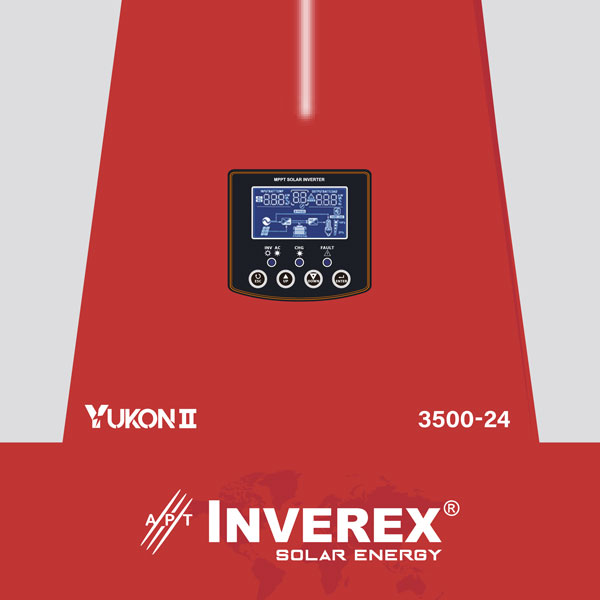 Inverex Yukon II 3.5 KW-24V Solar Inverter