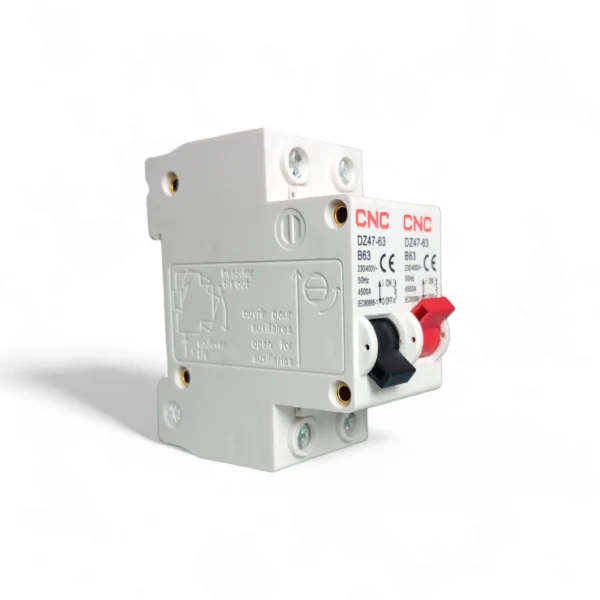 CNC DZ47-63 B63 1P+1P MTS AC Dual power Manual transfer switch Circuit breaker MCB 50HZ/60HZ Change Over - Image 2