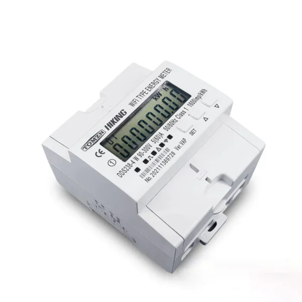 Tomzn HIKING DDS238-4 60A WIFI Smart Energy Meter Kwh Monitoring Circuit breaker Timer with voltage current protection Single Phase - Image 2