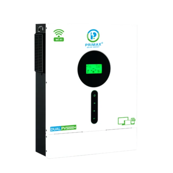 PRIMAX GALAXY PV5000+ Hybrid Solar Inverter 3.6KW with 5000W MPPT Solar Charge Controller - Image 2