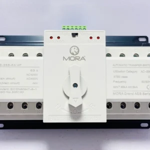 Mora 4P 63A 230V MCB type Dual Power Automatic transfer switch ATS AES-988-63/4P